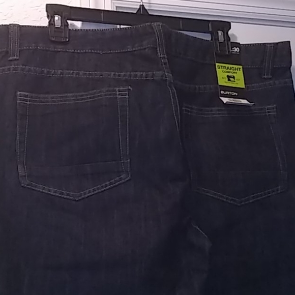 Mens Straight Denim Jeans - Picture 8 of 11